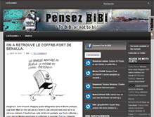 Tablet Screenshot of pensezbibi.com